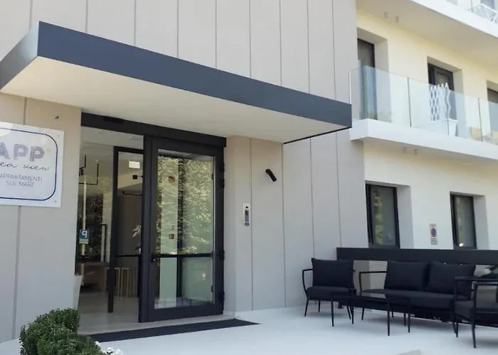 Lägenhetshotell App Sea View Riccione