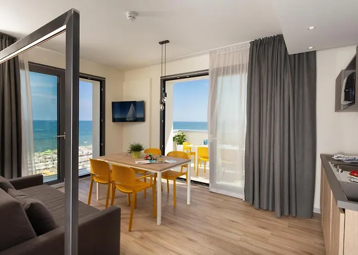 App Sea View Lägenhetshotell Riccione